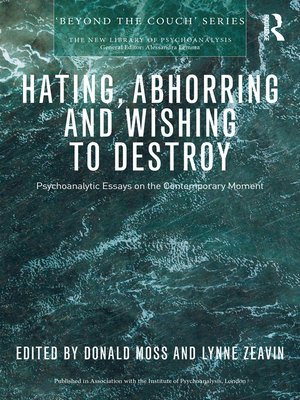 cover image of Hating, Abhorring and Wishing to Destroy